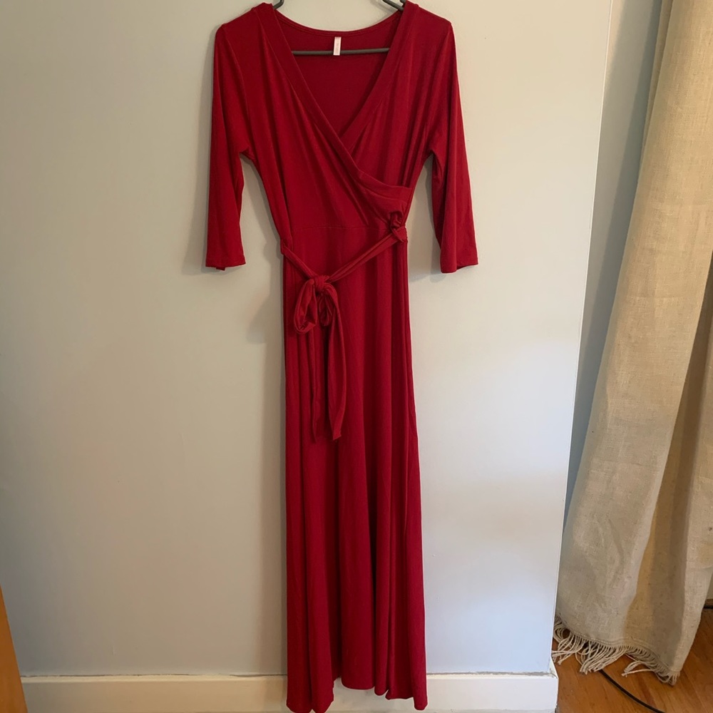 PinkBlush Maternity Maxi Dress Medium